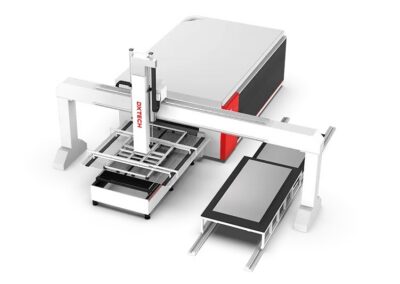 Medium-to-thick Sheet Metal Laser Cutter with Loading System